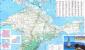 Detalyadong mapa ng Crimea na may mga lugar at nayon ng Russian Federation