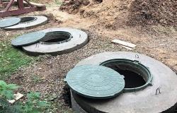 What is the best way to install a septic tank on clay?