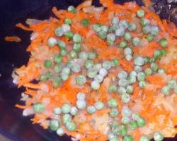 Arroz e legumes - arroz de legumes, acompanhamento