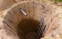 How can you easily create a burial pit in a private cabin on your own and without special expenses?